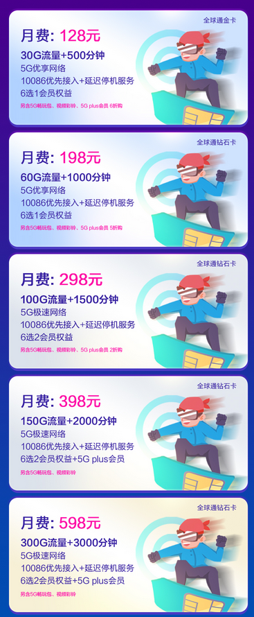 济源移动5G智享套餐(个人版) 济源移动5G智享套餐(个人版)